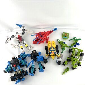 Transformers Lot with some Construct Bots Loose Pieces Completion Unknown
